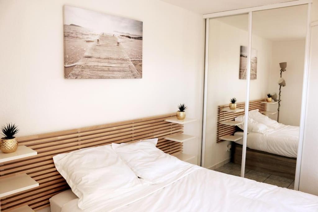 Port-Frejus, Le Paladien, Appartement 2 Pieces Climatise, Terrasse & Parking Luaran gambar