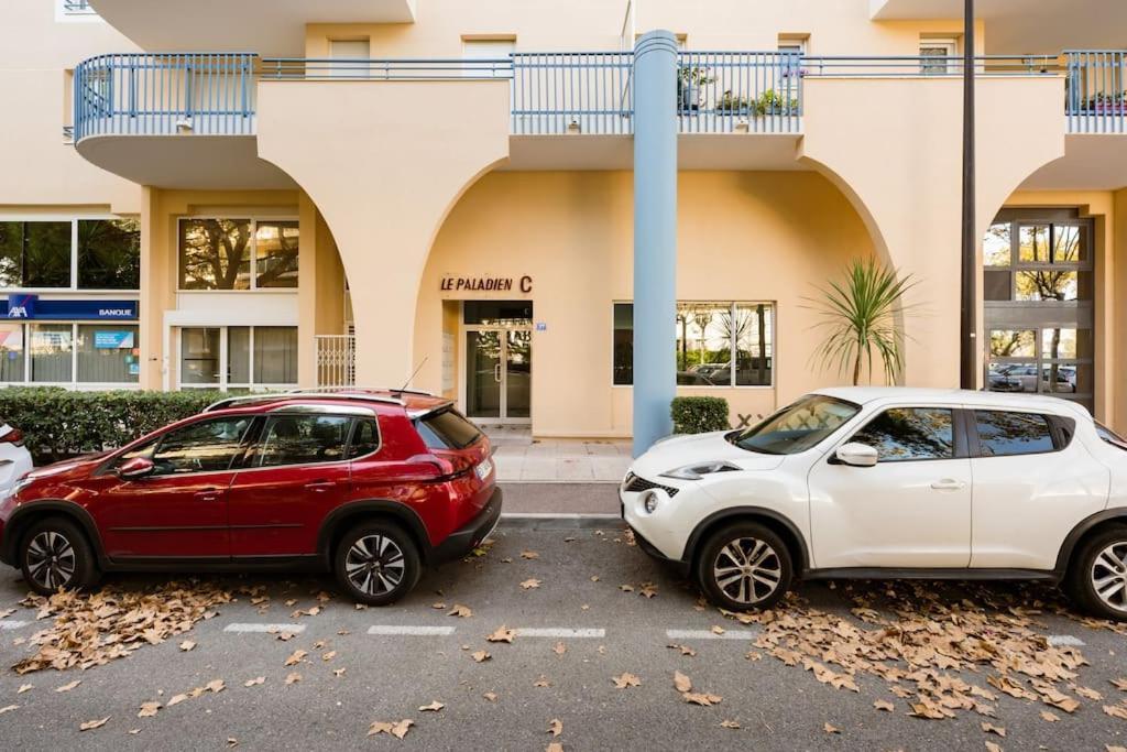 Port-Frejus, Le Paladien, Appartement 2 Pieces Climatise, Terrasse & Parking Luaran gambar